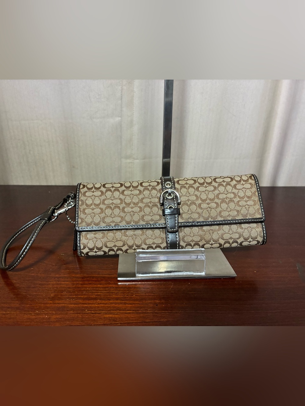 Coach Vintage Signature Canvas Wallet